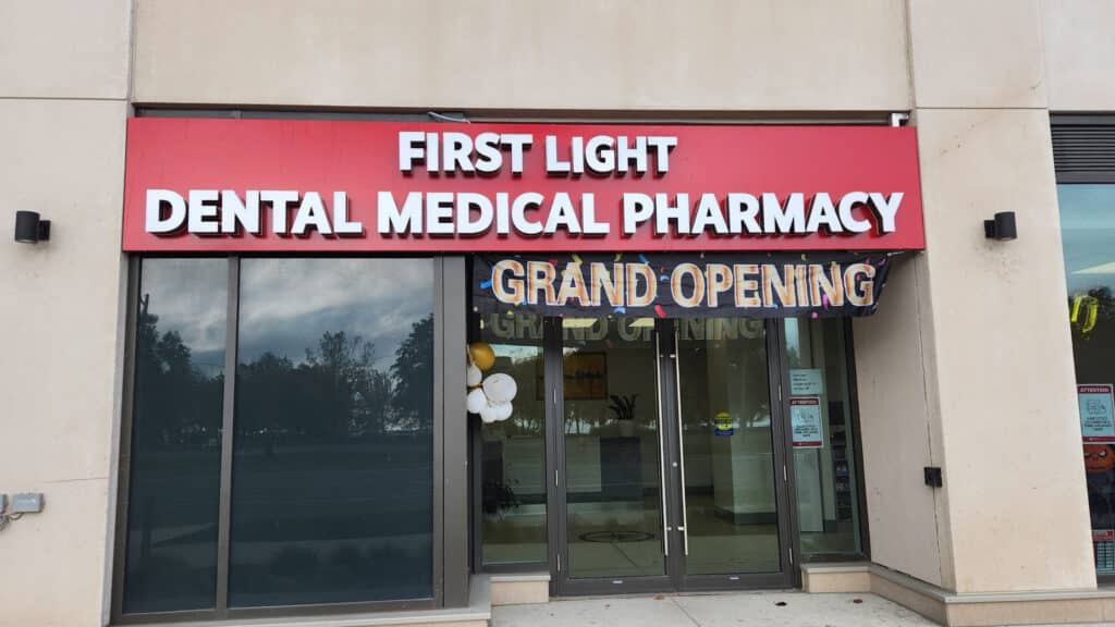 Dental medical pharmacy grand opening event